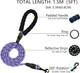 Puppy Harness And Leash Set, Small Dog Harness And Leash Set, Step In Small Size Harness With Soft Mesh And Reflective Bands For Extra-Small/Small Dogs, Lavender, S