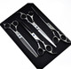 Purple Dragon 8.0 Inch Professional Pet Grooming Scissors,Dog Straight Shear, Thinning/Blending Scissor & 2 Pcs Curved Shear With Bag (Silver) Purple Dragon 8.0 Inch Professional Pet Grooming Scissors,Dog Straight Shear, Thinning/Blending Scissor & 2 Pcs Curved Shear With Bag (Silver)
