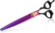 Purplebird 8 Inch Straight Dog Grooming Scissors Professional Pet Cutting Shears Safety Noiseless Blunt Tip Trimming Shearing For Dogs Cats Japanese Stainless Steel Purple Purplebird 8 Inch Straight Dog Grooming Scissors Professional Pet Cutting Shears Safety Noiseless Blunt Tip Trimming Shearing For Dogs Cats Japanese Stainless Steel Purple