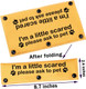 Scared Dogs Leash I'M A Little Scared Please Ask To Pet Dog Leash Wrap Anxious Dogs Leash Sleeve (Little Scared Sleeve)
