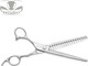 Left Handed Matte Deluxe Dog Grooming Scissors Great Grooming Shears For All Breeds,Design For Professional Groomer. (18T Blender Lefty)