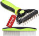 Pet Dematting Grooming Set- 2 Sided Undercoat Rake + Grooming Comb For Dogs And Pets- Safe And Easy Mats & Tangles Removing