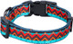 Rhea Rose Tribal Dog Collar Aztec Pattern Adjustable Collars Small Geometric