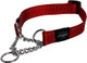 Reflective Nylon Choke Collar Slip Show Obedience Training Gentle Choker For Extra Large Dogs, Red Reflective Nylon Choke Collar Slip Show Obedience Training Gentle Choker For Extra Large Dogs, Red
