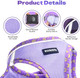 Dog Harness For Small And Medium Size Dogs, Soft Mesh Step In Vest Harness, No Pull And No Choke Puppy Harness For Training Walking, (Purple Xs)
