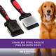 Paw Brothers Grooming Tool And Nature'S Specialties Conditioning Spray Bundle - Double Sided Flex Slicker Brush, Soft, Small - Quicker Slicker Detangling And Conditioning Spray, Ready To Use, 16 Oz Paw Brothers Grooming Tool And Nature'S Specialties Conditioning Spray Bundle - Double Sided Flex Slicker Brush, Soft, Small - Quicker Slicker Detangling And Conditioning Spray, Ready To Use, 16 Oz