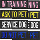 8 Pieces Service Dog Patches Colorful Dog Vest Harnesses Patches Do Not Pet Vest Patches Ask To Pet For Animal Tactical Harnesses Collars Leashes 8 Pieces Service Dog Patches Colorful Dog Vest Harnesses Patches Do Not Pet Vest Patches Ask To Pet For Animal Tactical Harnesses Collars Leashes