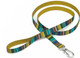 Leash For Small And Medium Dogs - Comfortable, Strong, Safe For All Breeds - Green Stripe - 3/4 X 5 Foot