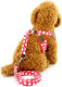 Selmai Small Dog Harness Vest Leash Set Polka Dot/Camo Mesh Padded No Pull Leads For Puppy Pet Cat (Medium (Pack Of 1), Red) Selmai Small Dog Harness Vest Leash Set Polka Dot/Camo Mesh Padded No Pull Leads For Puppy Pet Cat (Medium (Pack Of 1), Red)