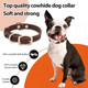 Leather Dog Collar,Soft Sturdy Dog Collar,Heavy Duty Dog Collar,Suitable For Dog Collars For Small Dogs, Medium Dogs, Large Dogs, Extra Large Dogs(Xl:1.2”Wide For 18-24 Neck-Brown)