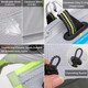 Dog Cooling Vest Harness Cooler Jacket Grey Green X-Large Dog Cooling Vest Harness Cooler Jacket Grey Green X-Large