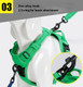 Dog Harness, Green, X-Large Dog Harness, Green, X-Large