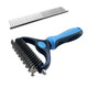 Deshedding Dog Brush And Metal Comb, Cat Brush Dog Brush Undercoat Rake For Dogs & Cats, Pet Grooming Brush For Shedding, Dematting, Pet Hair Removal Tool For Long Haired Dogs
