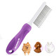 Detangling Pet Comb For Dogs & Cats With Long & Short Stainless Steel Metal Teeth For Removes Tangles And Knots - Detangler Grooming Tool For Dematting Matted Fur.