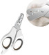 Cat Nail Clippers With Double Round Cut Holes Safety Guard For Cats, Birds, Reptiles And Small Animals - Professional Paw Trimmer Set For Novice Pet Families Cat Nail Clippers With Double Round Cut Holes Safety Guard For Cats, Birds, Reptiles And Small Animals - Professional Paw Trimmer Set For Novice Pet Families