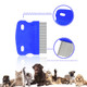 3 Packs Flea Comb For Dogs Tick Comb Flea Comb For Cats Lice Comb Dandruff Comb Kitten Flea Comb Hair Lice Comb Fine Tooth Hair Combs For Puppy Flea Comb For Kitten Dog Grooming Comb (Blue)