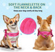 Slowton No Pull Small Dog Harness And Leash Set, Puppy Soft Vest Harness Neck & Chest Adjustable, Reflective Lightweight Harness & Anti-Twist Pet Lead Combo For Small Medium Dogs (Fuchsia, Xxs)