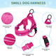 Slowton Dog Seatbelt, 2 Pack Dog Seat Belt Car Leash Adjustable Elastic Bungee Buffer Heavy Duty Nylon Reflective Pet Safety Tether Connect To Dog Harness For Travel Riding In Vehicle (Daul Clip, B)