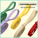 Dog Collar Leash Set Adjustable Strong Dirt Resistant Deodorization Waterproof Dog Collar Easy To Clean Soft Pet Collars Leashes For Large Medium Small Dogs (Green, M)