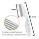Pet Comb For Dogs & Cats,Small Dog & Cat Grooming Comb 2 Combs,Pet Stainless Steel Teeth Dogs Comb For Removing Matted Fur, Knots & Tangles,Shedding Comb,Red