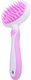 Pet Massage Brush, Soft Silicone Shower Brush For Massage Dogs And Cats- Comfortable Handle Bath Brush For Shedding- Gentle Massage Pet Comb- Pink