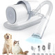 Sweetcrispy Professional Pet Grooming Vacuum Kit With Cordless Low Noise Dog Clippers, 2.5L Cup, 3 Suction Modes, And 5 Groomer Tools For Cats, Dogs And Other Animals Hair Trimmer