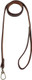 Petit Dog Leash Handmade From Full Grain Leather - Suitable For Small, Large Dogs, Puppies - Comfortable Handle, Heavy Duty Metal Clip, Stylish Lead For Walking And Training - Bourbon Brown