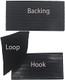 2Pc Luminous Patches Sar K9 Dog Vest Patches Removable Patches With Hook Backing For Animal Vest Harnesses, Collars, Leashes (Black And White) (Color-Luminous)