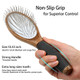 Pet Air Cushion Comb, Pet Grooming Set, Pet Grooming Kit With Wood, Wood Comb For Dogs And Cats. Removes Shedding, Tangles, Undercoat. Simple And Effective Pet Grooming. ﻿