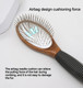Pet Air Cushion Comb, Pet Grooming Set, Pet Grooming Kit With Wood, Wood Comb For Dogs And Cats. Removes Shedding, Tangles, Undercoat. Simple And Effective Pet Grooming. ﻿