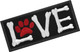 Therapy Dog Service Dog Paw Love Dog Lover Patch Embroidered Vest/Harnesses Badge Fastener Hook & Loop Emblem Therapy Dog Service Dog Paw Love Dog Lover Patch Embroidered Vest/Harnesses Badge Fastener Hook & Loop Emblem