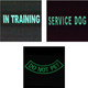 Service Dog In Training Patch Embroidered Vest / Harnesses Badge Fastener Hook & Loop Emblem, 6 X 2 Inches Service Dog In Training Patch Embroidered Vest / Harnesses Badge Fastener Hook & Loop Emblem, 6 X 2 Inches