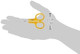 Safety Scissor 3.5-Inch Safety Tip Plastic Handle Stainless Steel Body