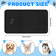 4 Pack Dog Towels For Drying Dogs Microfiber Dog Towel Soft Absorbent Pet Bath Towel Dog Drying Grooming Towel With Embroidered Paw For Pet Dog Cat Bathing Grooming (Black,35 X 20 Inch)