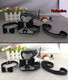 3Pcs Bow Ties Bling Cute Dog Harness And Dog Collar With Lead For Dog - Black - M