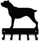 Cane Corso Key Holder & Leash Hanger For Wall - Large 9 Inch Wide With 5 Hooks - Made In Usa