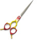 6.5 Inch Professional Pet Dog Cat Grooming Shears Scissor, Japan 440C Stainless Steel Blade, Ultralight Aviation Aluminum Handle