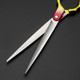 6.5 Inch Professional Pet Dog Cat Grooming Shears Scissor, Japan 440C Stainless Steel Blade, Ultralight Aviation Aluminum Handle