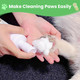 Paw Cleaner For Dogs And Cats (6.8 Oz) Clean Paws No-Rinse Foaming Cleanser Dandelion Paw Cleanser Paw Brush For Dogs Dog Paw Scrubber Cat Paw Cleaner W/Absorbent Towel (Fragrance )