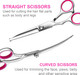 5 In1 Dog Grooming Scissors Kit, Professional Dog Scissors For Grooming With Safety Round Tips, Titanium Coated Grooming Scissors Kit For Dogs Cat Pet At Home