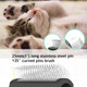 Large Slicker Brush For Dogs,Cats,Extra Long Pin Shedding Brush For Long Haired Dog,Cat, Pet Grooming Wire Brush For Thick Undercoat Curly Hair,25Mm(1),Black
