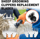 Sheep Shears 13 Tooth Clippers Replacement Stainless Steel Blades For Goats,Sheep And More Thick Coat Animals Sheep Shears 13 Tooth Clippers Replacement Stainless Steel Blades For Goats,Sheep And More Thick Coat Animals