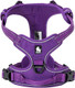 Truelove Adjustable No-Pull Dog Harness Reflective Pup Vest Harnesses Comfortable Control Brilliant Colors Tlh5651(Purple,S)