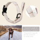Tug Grab Collar Integrated Traffic Leash Magnetically Attached For Quick Control (Xl/Cream)