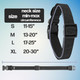 Tug Strong Nylon Dog Collar (Medium, Black)