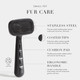 Tweezerman Dog And Cat Grooming Slicker Brush For Small Pets Tweezerman Dog And Cat Grooming Slicker Brush For Small Pets