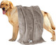 Microfiber Pet Grooming Towel ，Pack Of 2 ， Super Absorbent - Quick Drying Super Soft Pet Towel/Bathing Supplies ，For Dogs, Cats And Other Pets (Large,28X47, Light Gray)