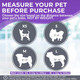Dog Grooming Hammock - Pet Grooming Hammock With Nail Clippers For Dogs, Nail File, And Dog Bath Brush - Dog Hammock For Grooming With Strong Center Straps For Extra Security (M, Purple)