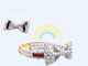 Unique Style Paws Rainbow Colorful Dog Collar With Bow Pet Adjustable Soft And Comfy Bowtie Collars For Small Medium Large Dogs (Xs) Unique Style Paws Rainbow Colorful Dog Collar With Bow Pet Adjustable Soft And Comfy Bowtie Collars For Small Medium Large Dogs (Xs)