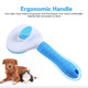 Pet Hair Remover Roller - Reusable Cat & Dog Hair Remover For Furniture, Couch, Carpet, Car Seats Or Bedding - Portable, Multi-Surface Fur Roller & Animal Hair Removal Tool With Comfy Non-Slip Handle
